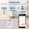 Priza smart, Circuit4Life, 16A, app Tuya Smart, Protectie copii, Monitorizare consum, Compatibil cu Alexa/Google Assistant, Alb