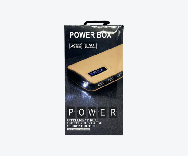 Baterie externa Elworld 20000mAh, LCD, 3xUSB, Alb