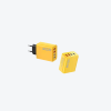Incarcator de perete 120W din material ignifug PC+ABS, cu 2 porturi PD si 2 porturi USB (5V/2A), compatibil QC3.0, standard EU/US, pentru iPhone si Samsung