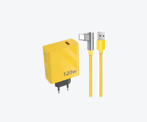 Set profesional de incarcare rapida (120W), cu cablu inclus pentru Huawei/Samsung/Xiaomi Ignifug