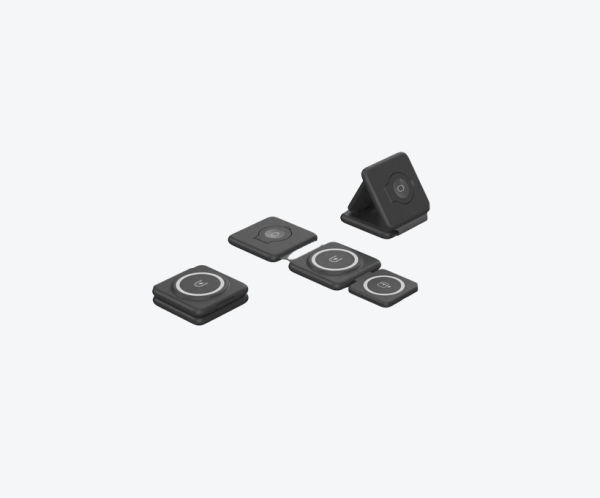 Statie de Incarcare Magnetica Wireless 3 in 1 – Incarcare Rapida