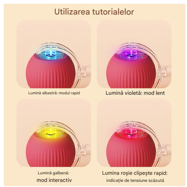 Jucarie Interactiva Smart pentru Pisici – Distractie Nesfarsita pentru Felina Ta
