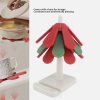 Set de Suporturi din Silicon in Forma de Brad de Craciun – Decor Festiv si Functionalitate in Bucatarie