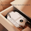 Uscator de incaltaminte electric CIRCUITWORKS, portabil/pliabil/flexibil, timing intelligent, 150 W, 230 V, sterilizator, dezodorizant, cu agatatoare, multifunctional (pantofi, sosete, manusi), 28 x 18 x 8 cm, Alb